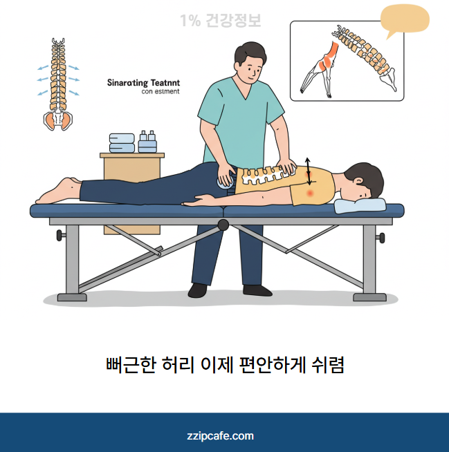 뻐근한 허리 이제 편안하게 쉬렴 눕는 자세 걷기 운동 허리 통증 완화법