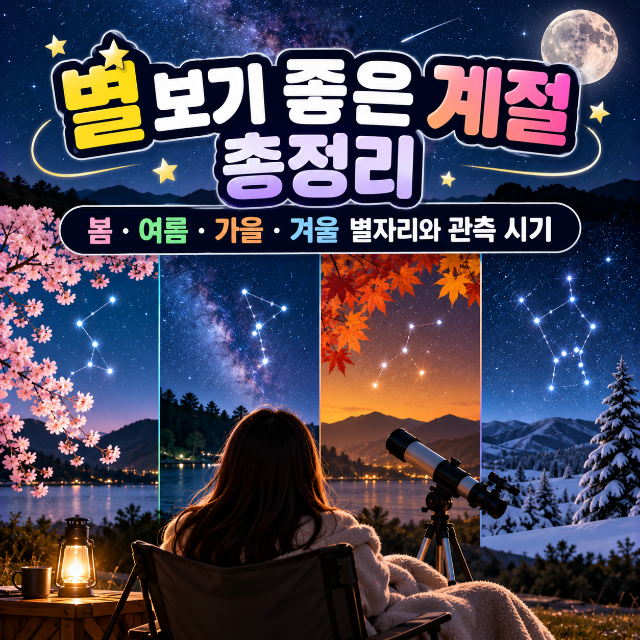 별 보기 좋은 계절