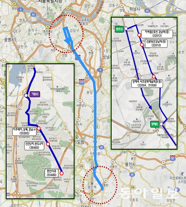 서울01번 버스노선