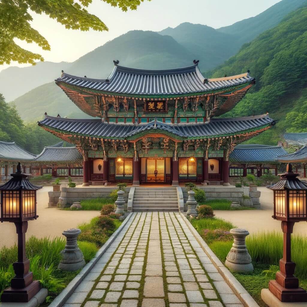 한국 전통 사찰 관련 사진