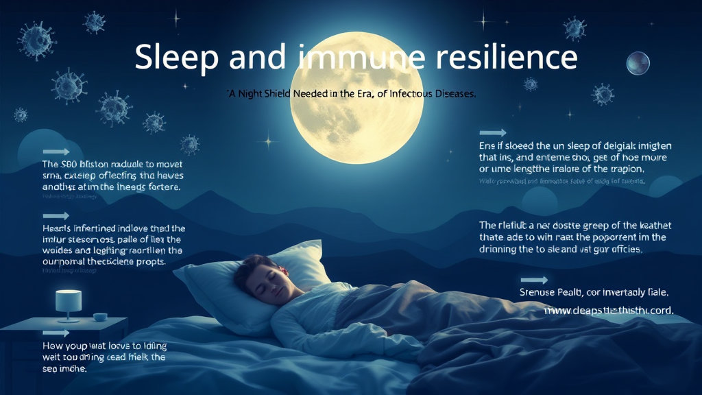 수면과 면역 회복력