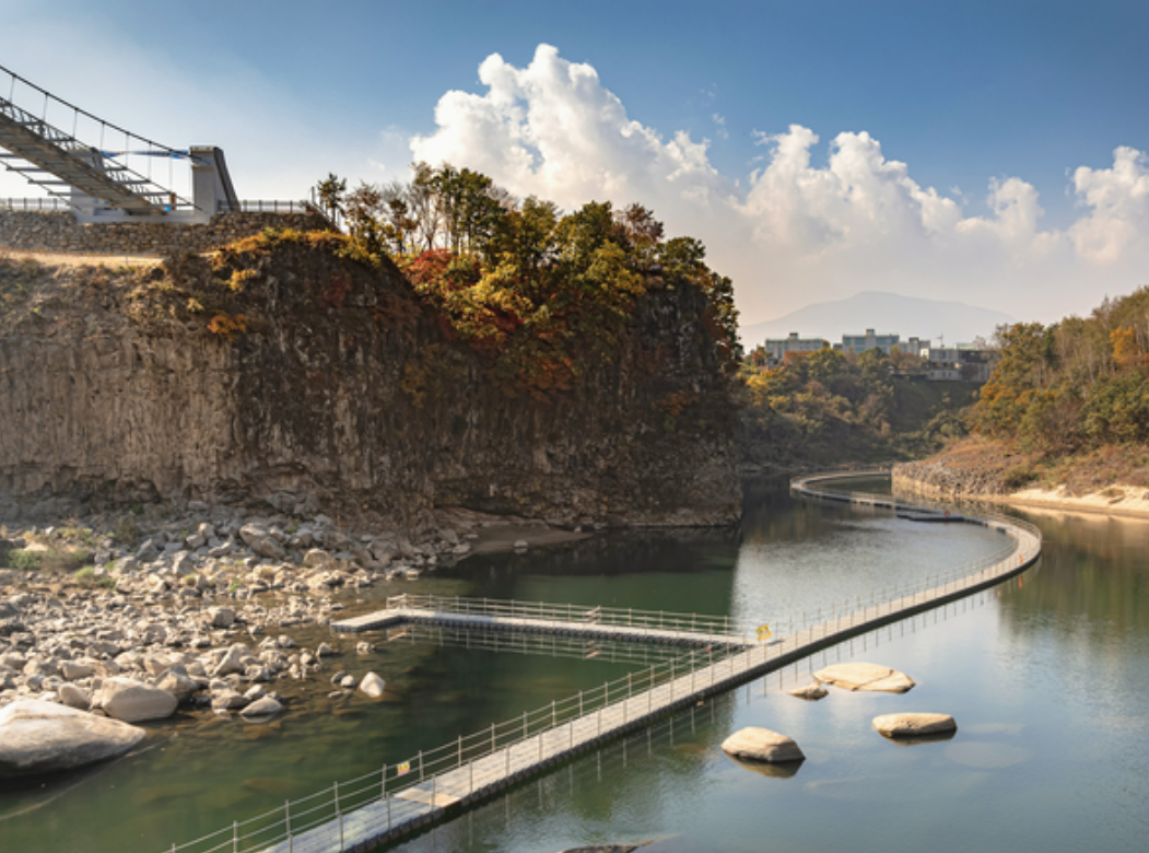 철원 한탄강 물윗길&amp;#44; 주상절리&amp;#44; 직탕폭포 여행 명소 안내 