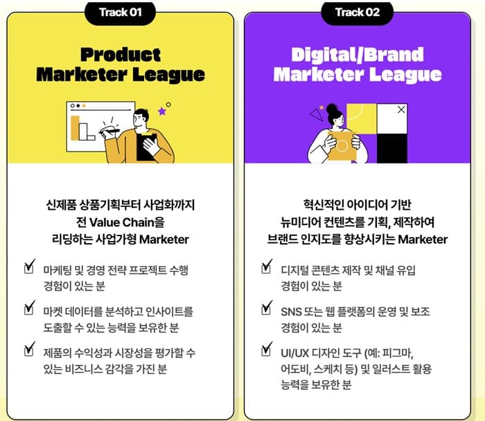 Futrue Marketer League 주제 선택