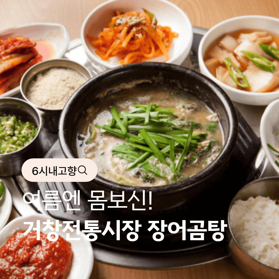 6시내고향 거창전통시장 장어곰탕 썸네일