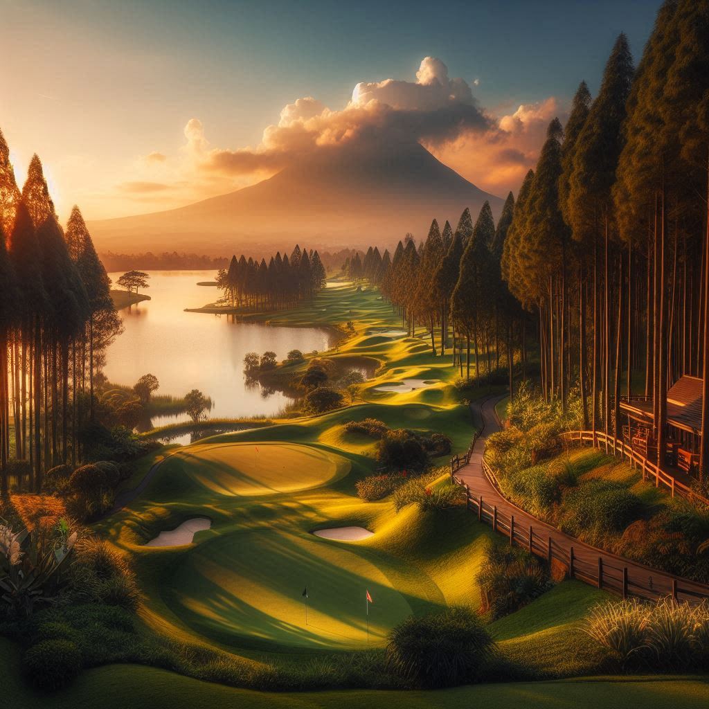 에이케이 골프클럽 배경