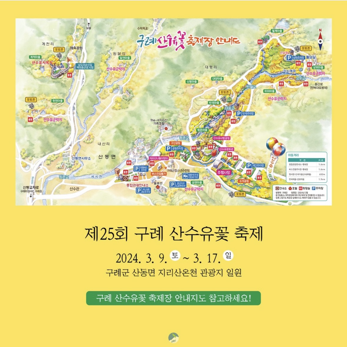 구례 산수유축제