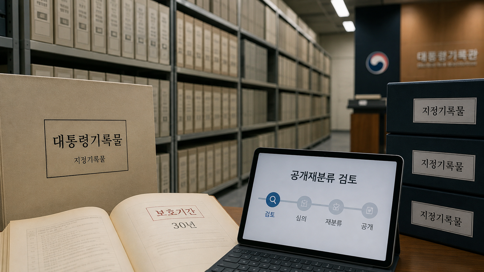대통령 기록은 왜 퇴임 뒤에도 마음대로 공개할 수 없을까? 사진