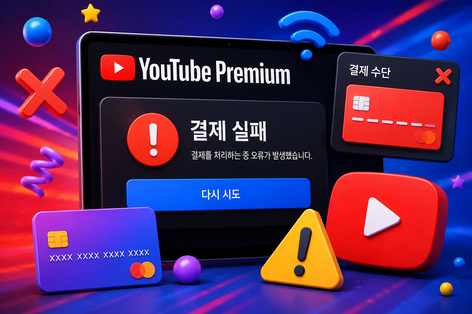 유튜브 프리미엄 결제 오류 해결방법 총정리 유튜브 프리미엄 결제 거부 유튜브 프리미엄 결제 안됨