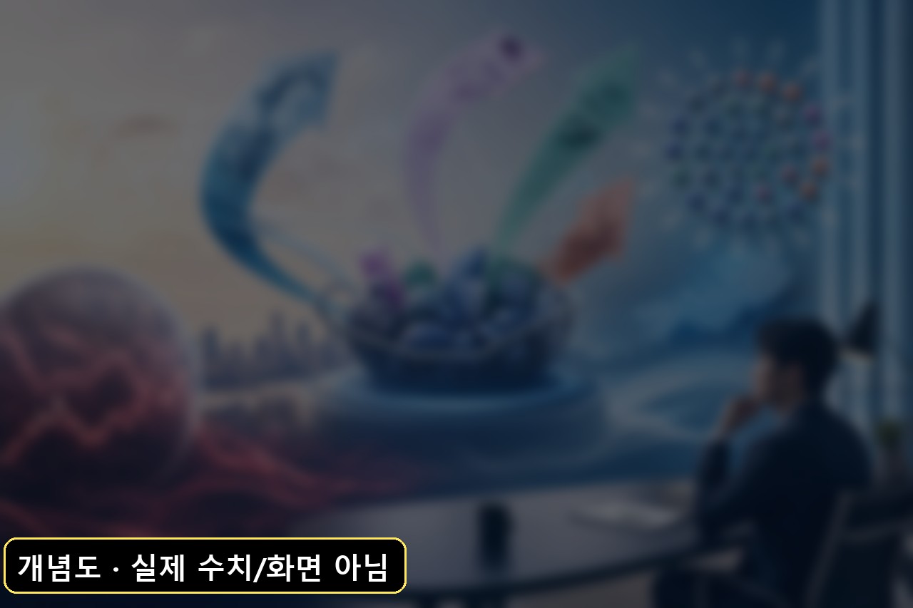 코스닥150 ETF 순환매와 변동성 개념도
