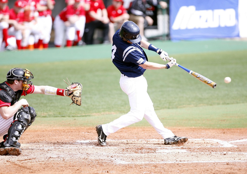 포수 야구선수 플레이트