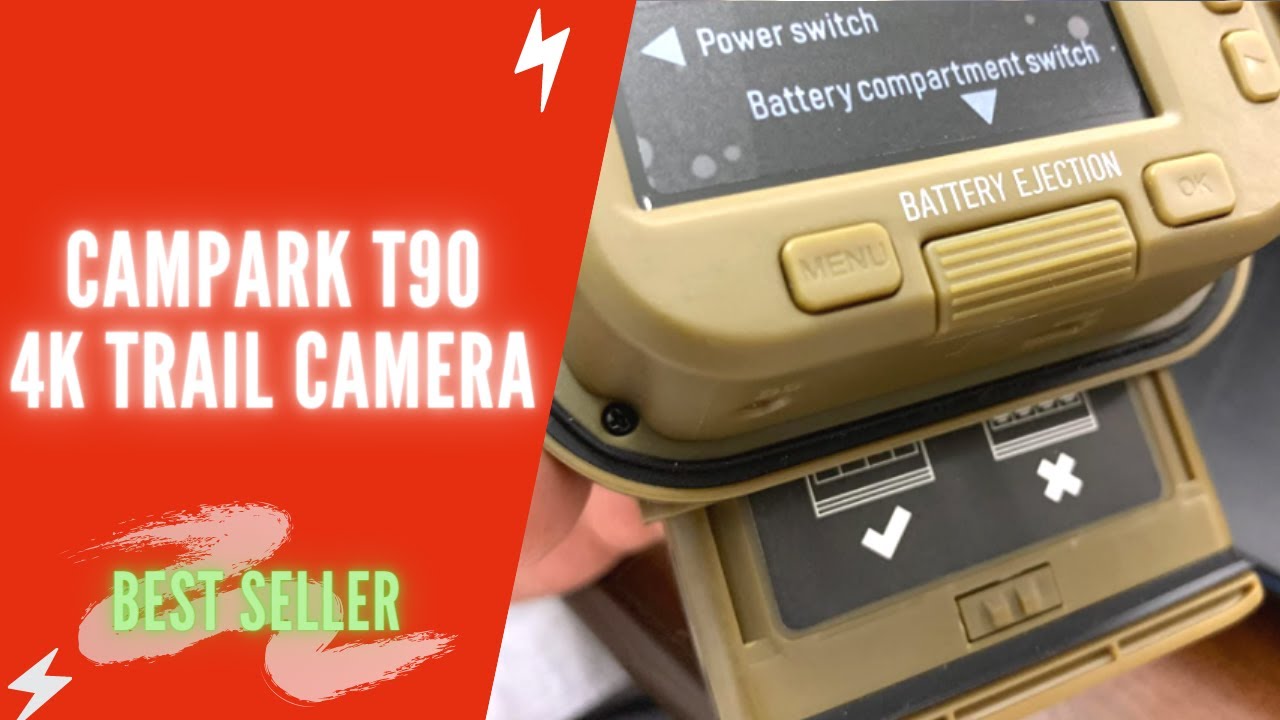 Campark T90 Trail カメラのレビューとカメラのセットアップ