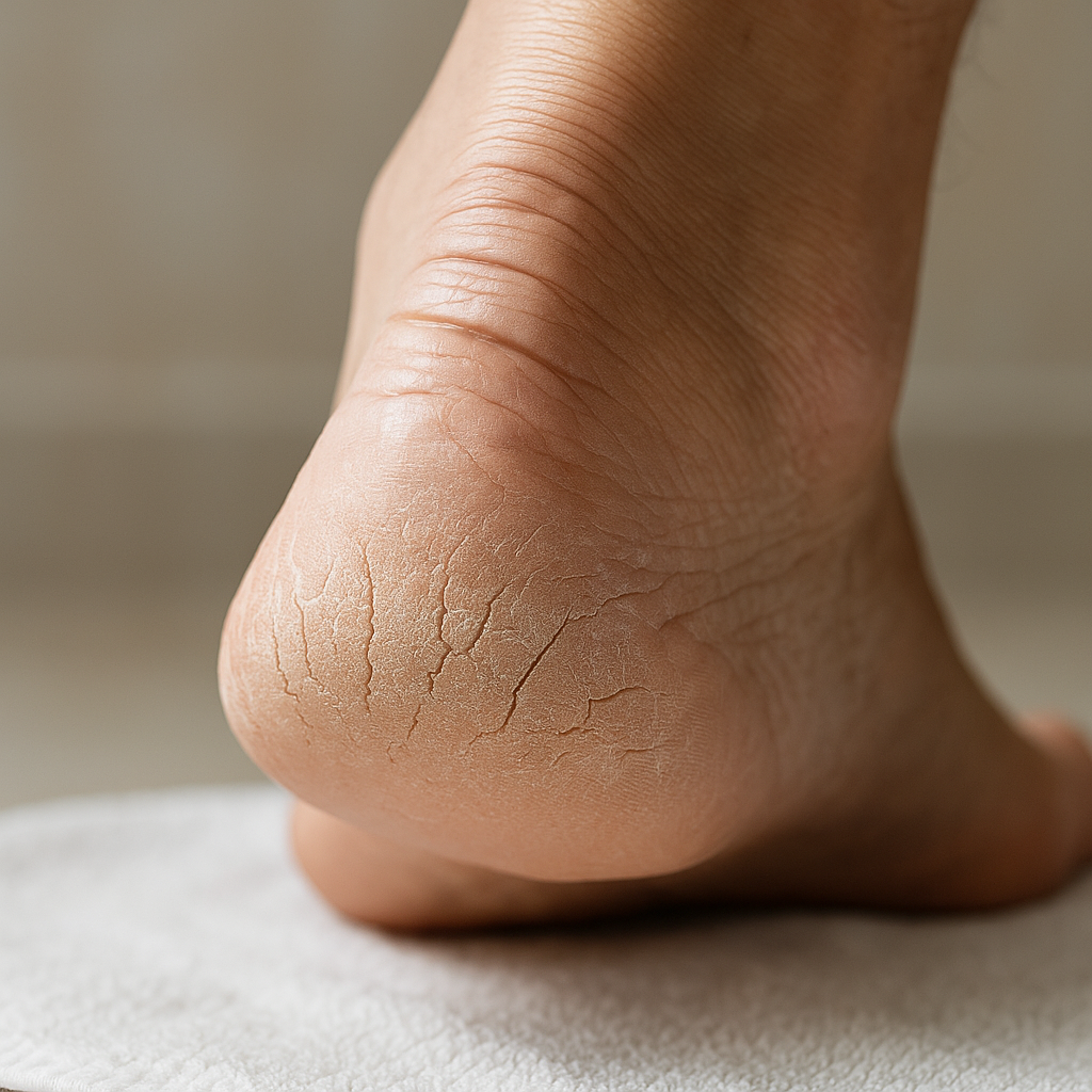 노인 발건강관리 (갈라짐, 무좀, 예방법)