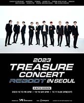 2023 REASURE(트레저) 콘서트 REBOOT IN SEOUL 포스터