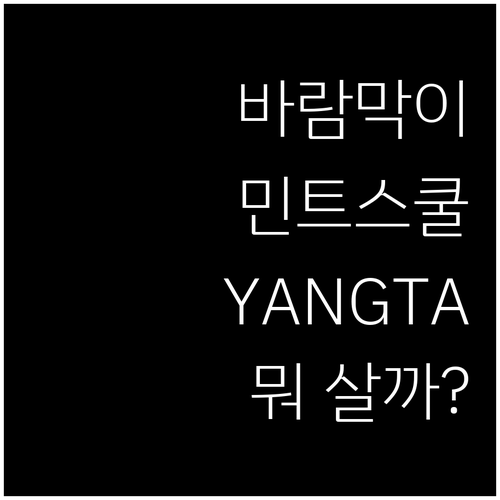 등산용 바람막이, 민트스쿨 vs YA