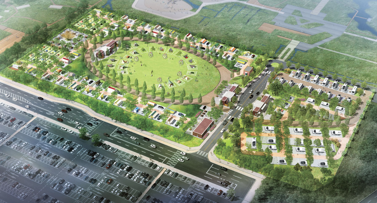 평화누리 캠핑장