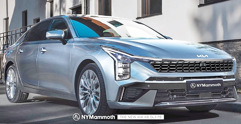 K8 페이스리프트 스파이샷(출처:NY맘모스)