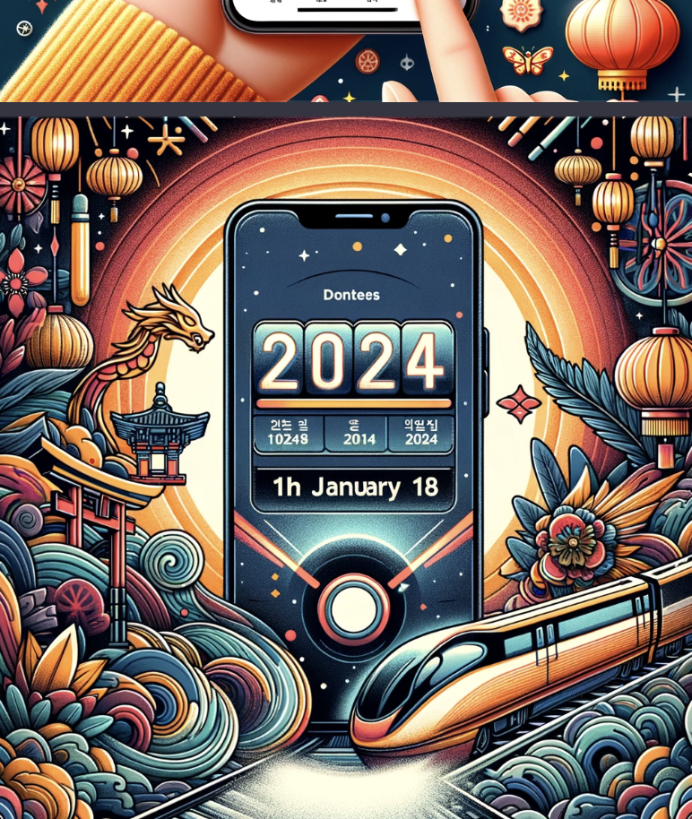 2024 설 명절 기차표 예매 일정, 방법