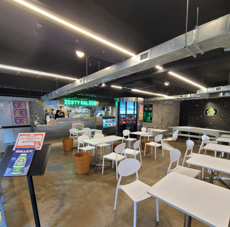 제스티살룬 연남 매장 내부