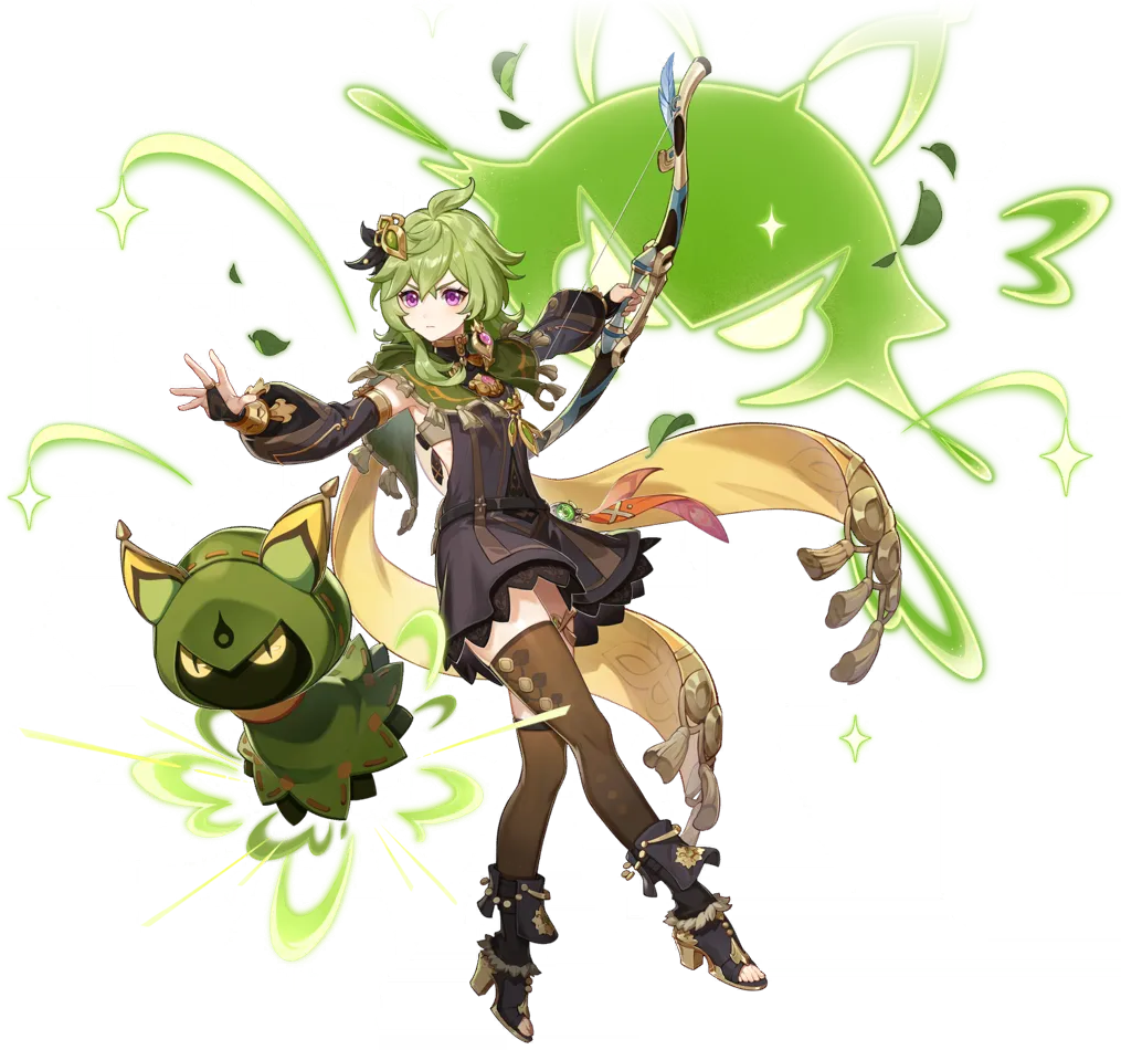 [원신] 콜레이, 견습 순찰자! 성유물/무기/특성/육성법