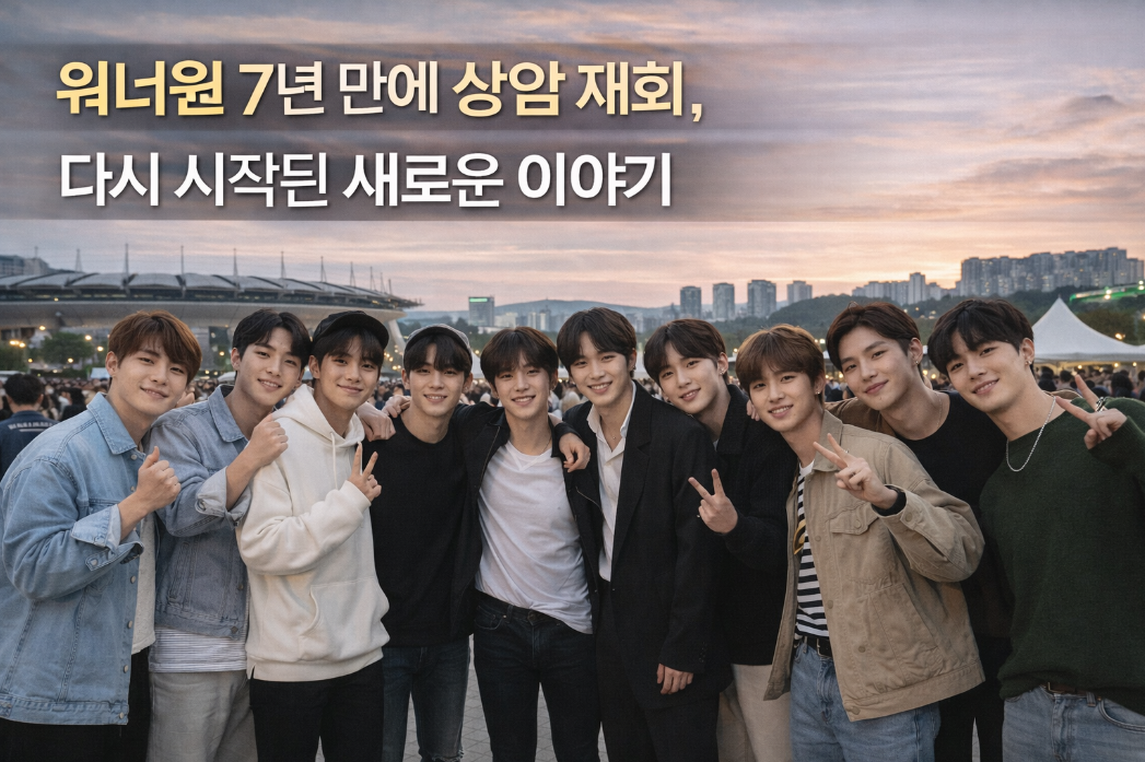 워너원 7년 만의 상암 재회, 이것만 알면 끝