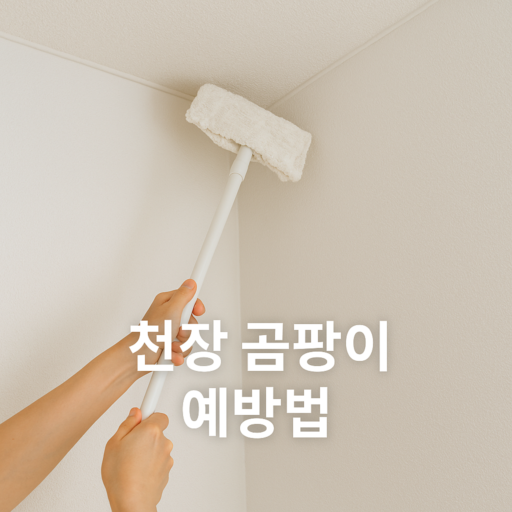천장 곰팡이 원인부터 예방까지 ☁️ 곰팡이 안 생기게 하는 꿀팁