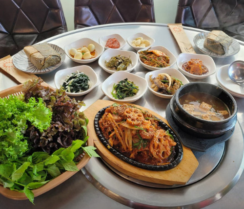 6시내고향 양평 연잎밥 연근제육쌈밥 맛집(발길따라고향기행)