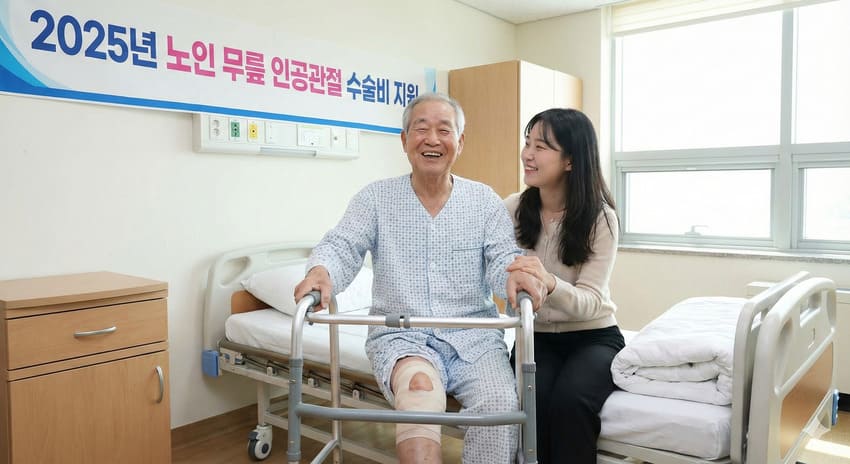노인 무릎 인공관절 수술비 지원 사업
