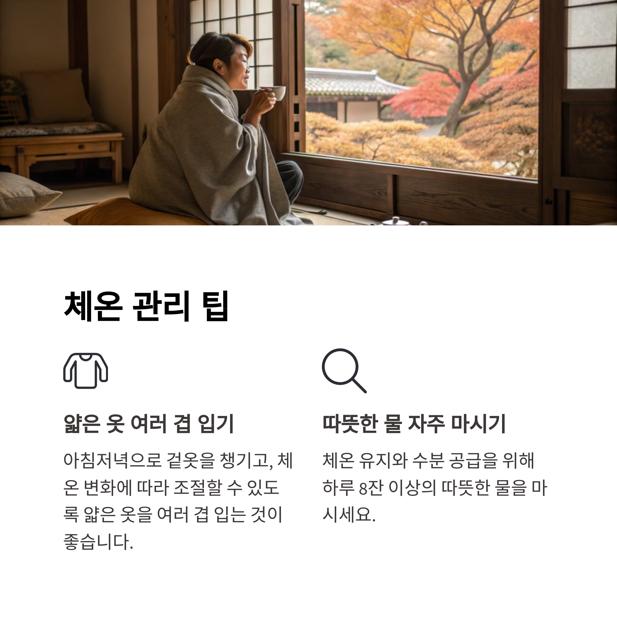 체온관리팁