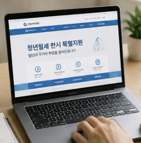 최근에는 청년월세지원 