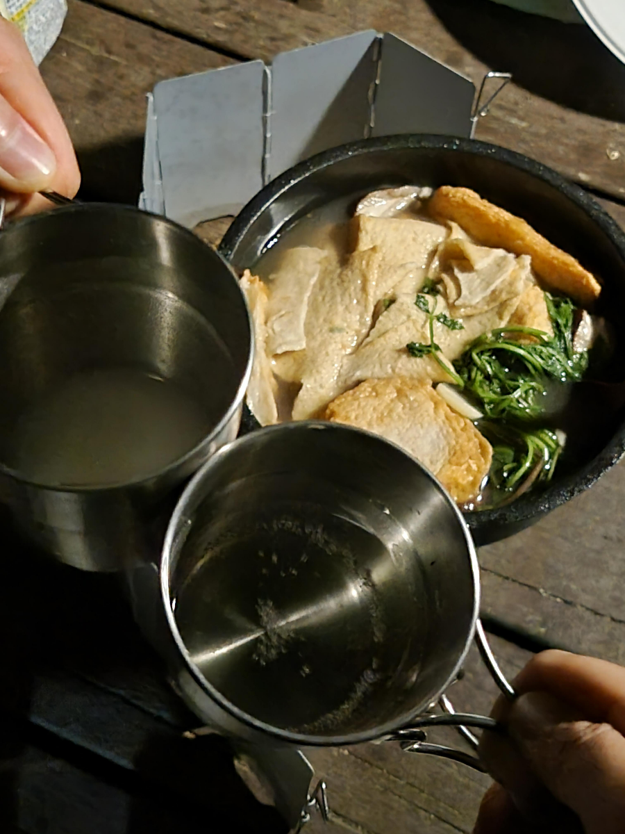 캠핑음식 오뎅탕