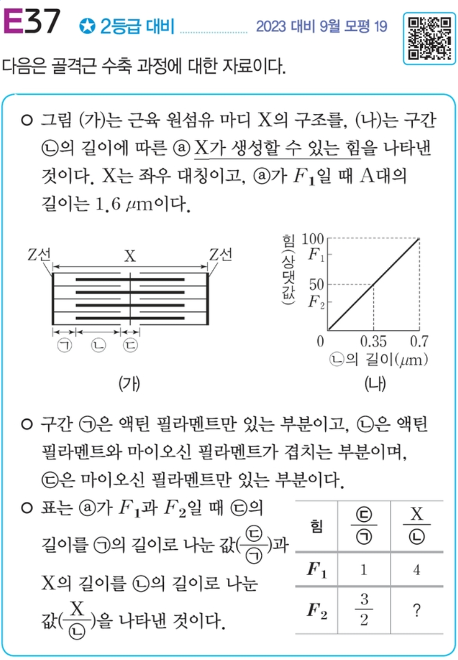비율 주어진 근수축 문제 2-1