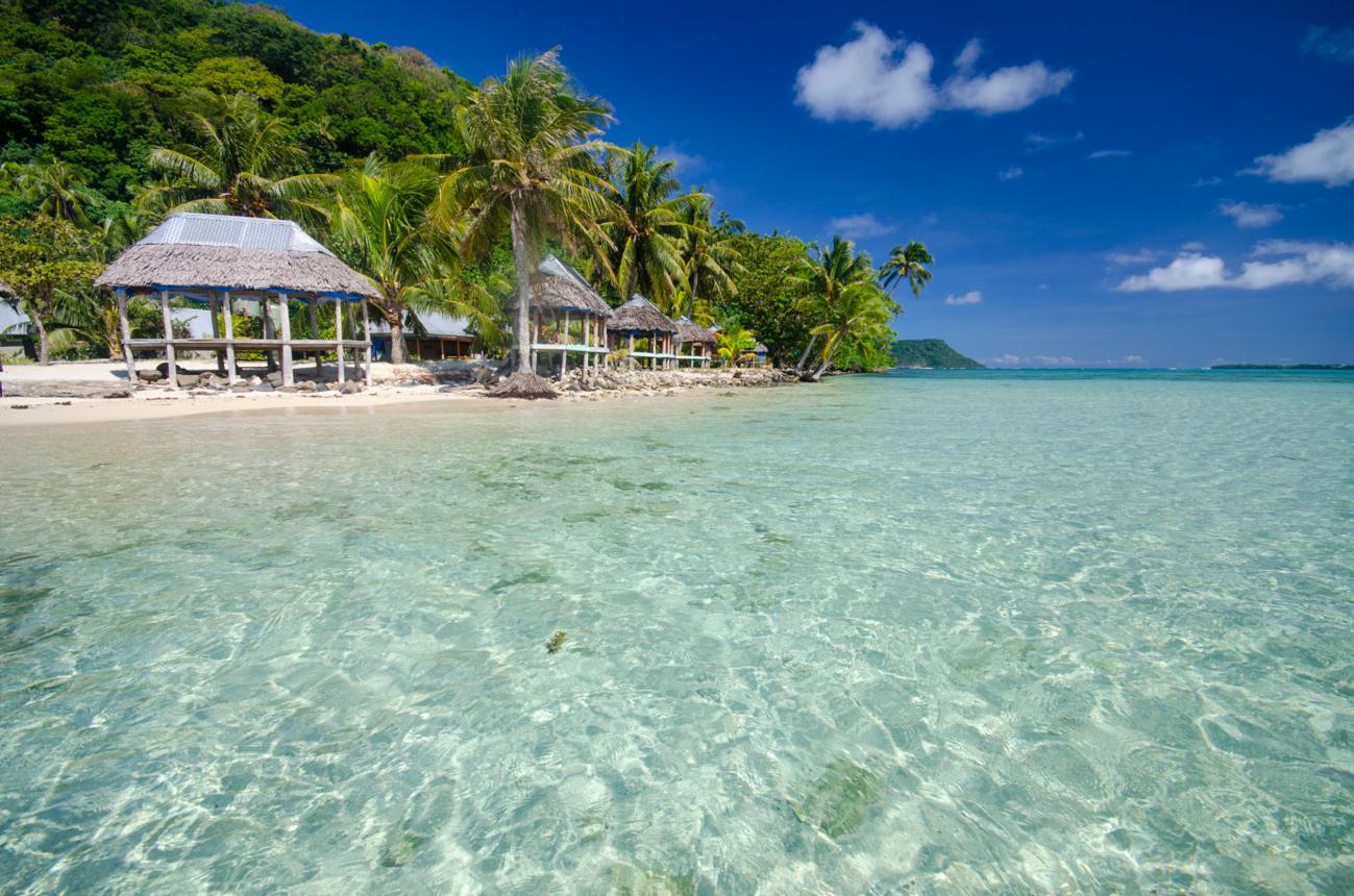 우폴루섬(Upolu Island) 해변