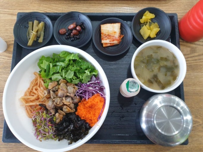 보성녹차휴게소-인기메뉴-꼬막비빔밥