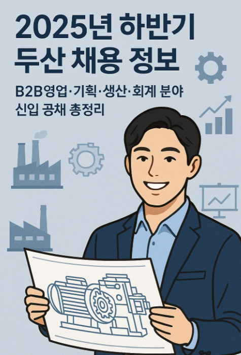 2025년 하반기 두산 사업부문 채용 정보