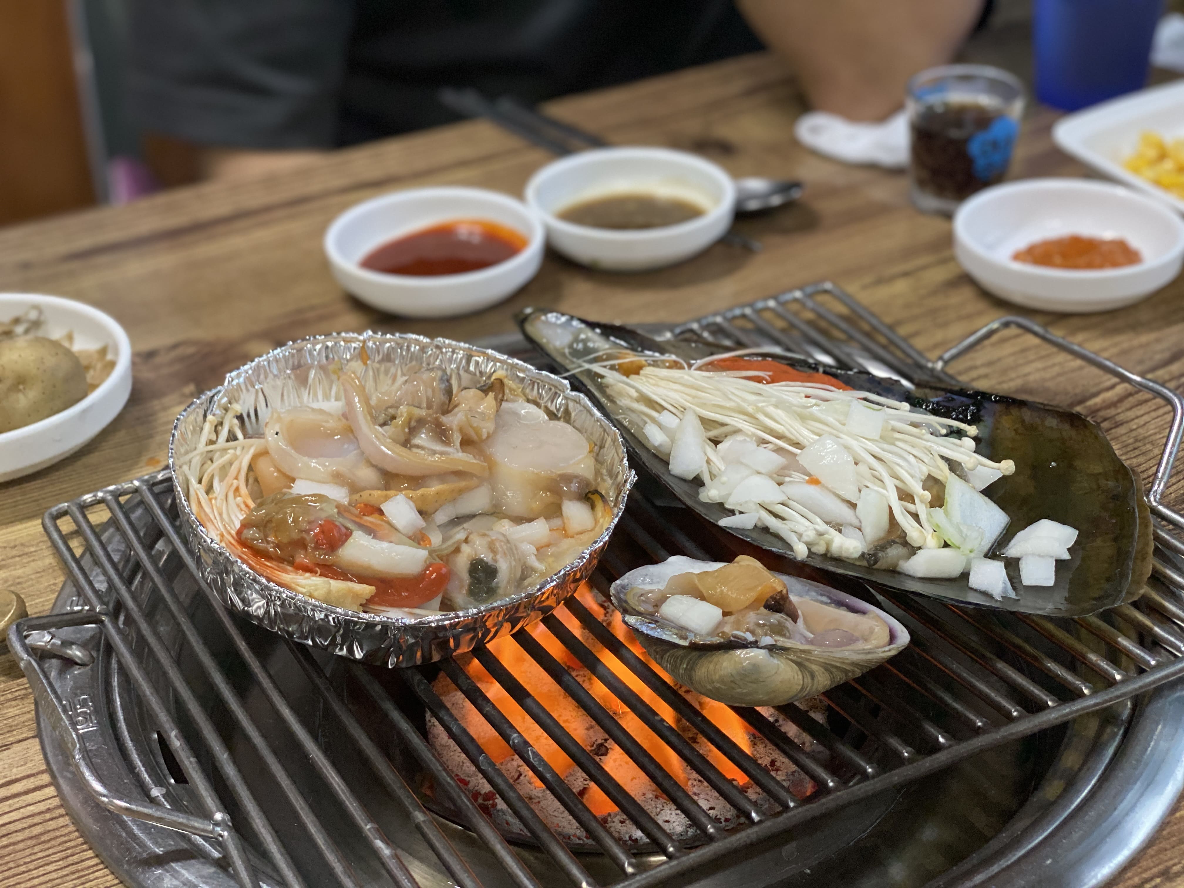 청미가-조개구이