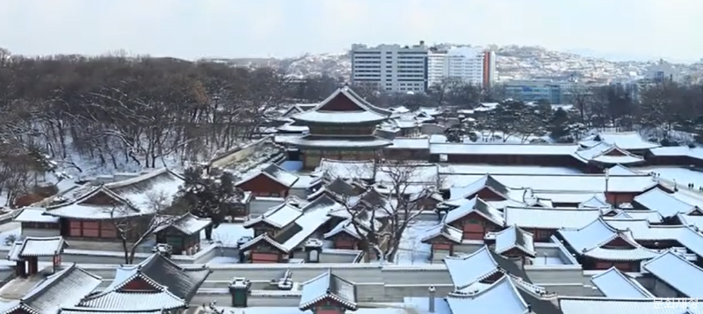 창덕궁설경사진