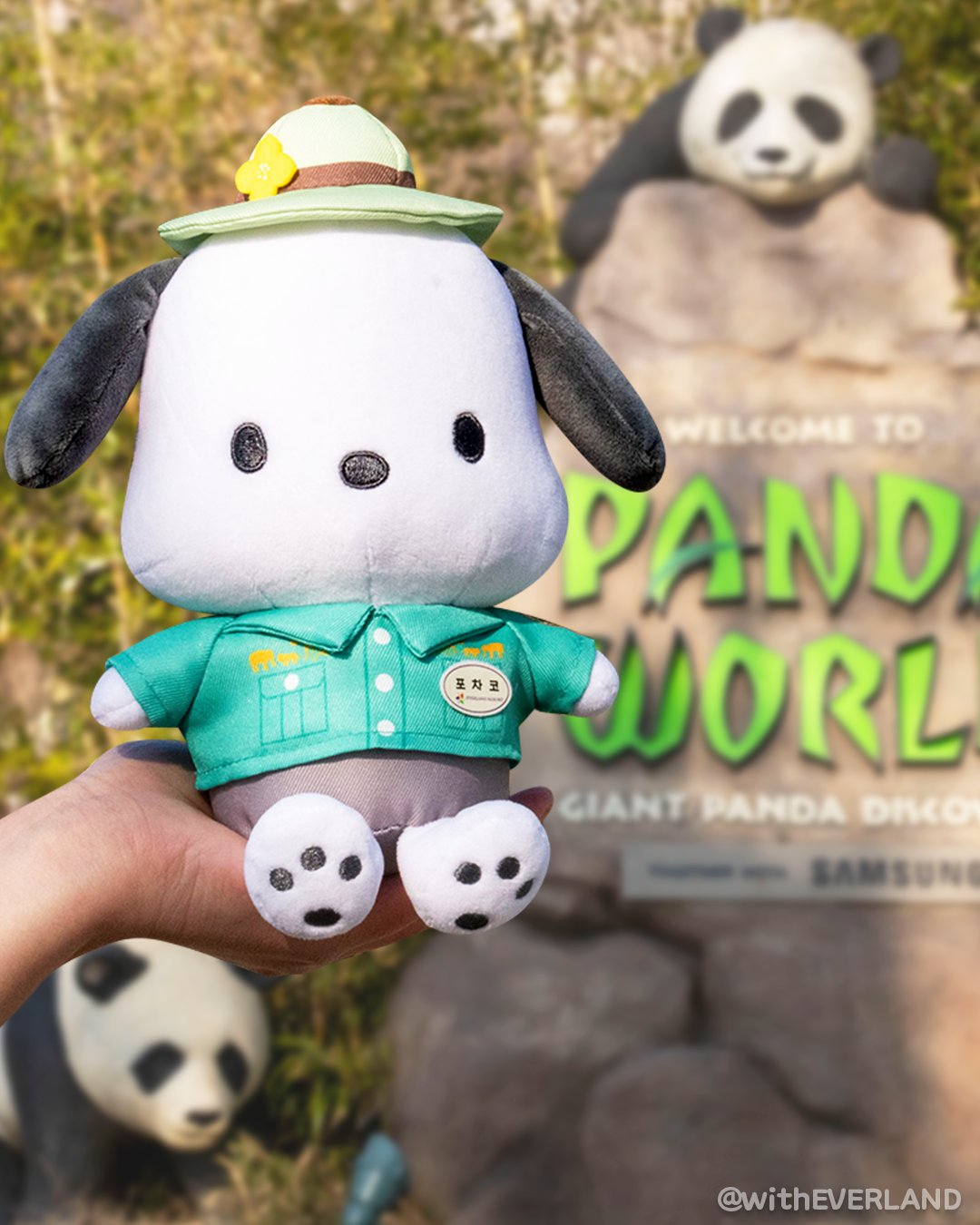 에버랜드 포차코 인형