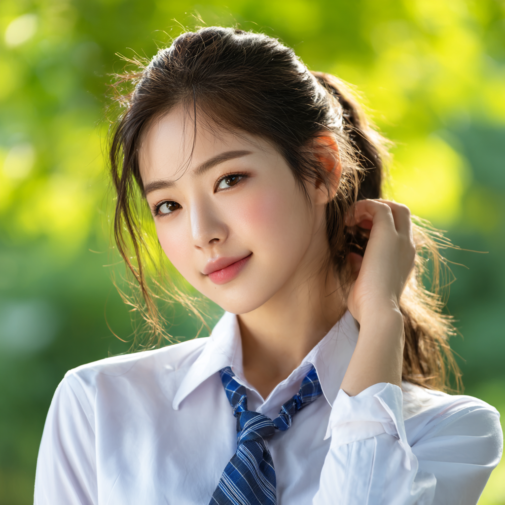 학생 헤어 관리