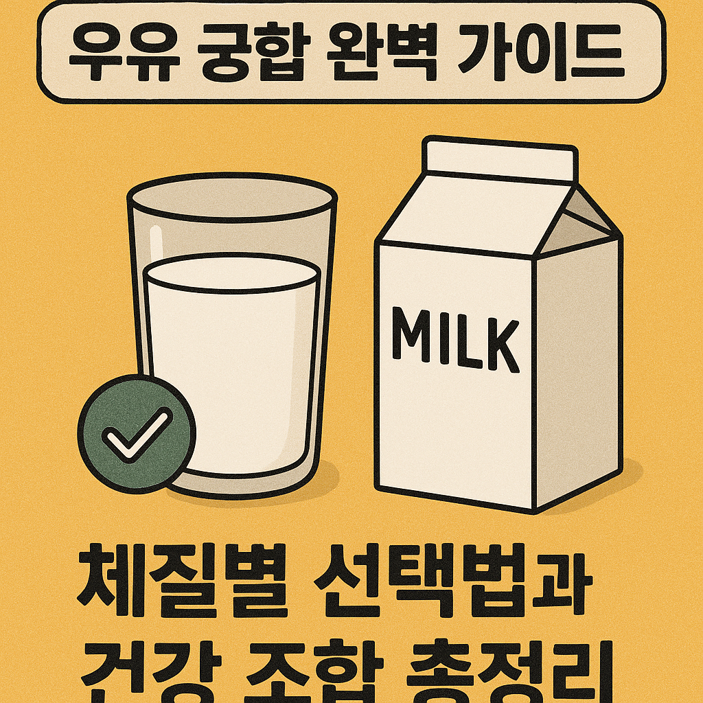 우유 궁합
