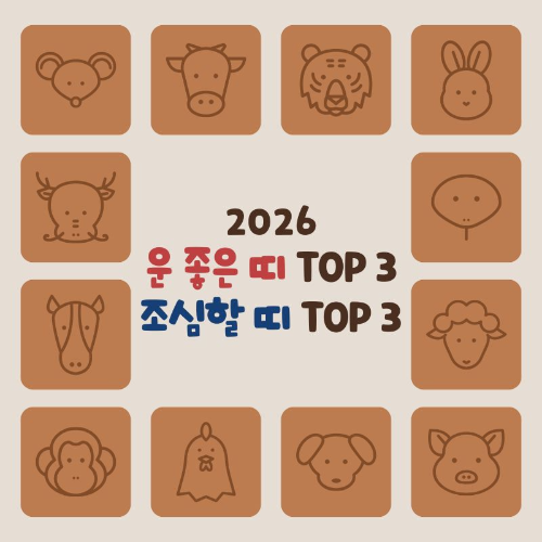 2026년_운_좋은_띠_TOP3_조심할_띠_TOP3
