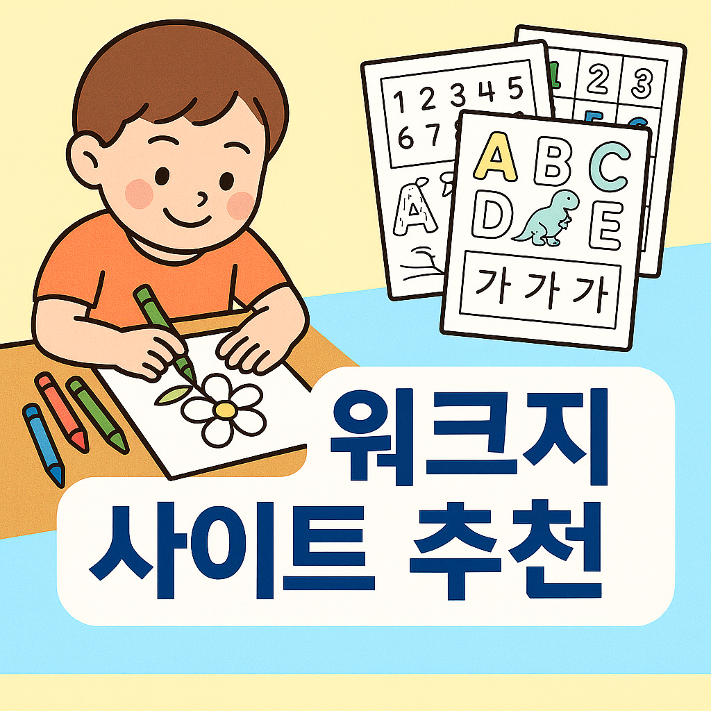 유아.초등 무료 교육 워크지 사이트 추천