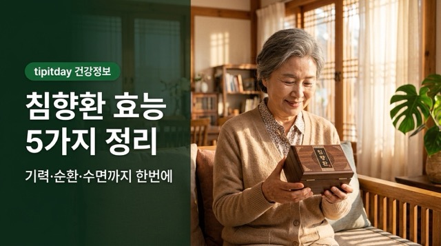 침향환 효능 한눈에 보기
