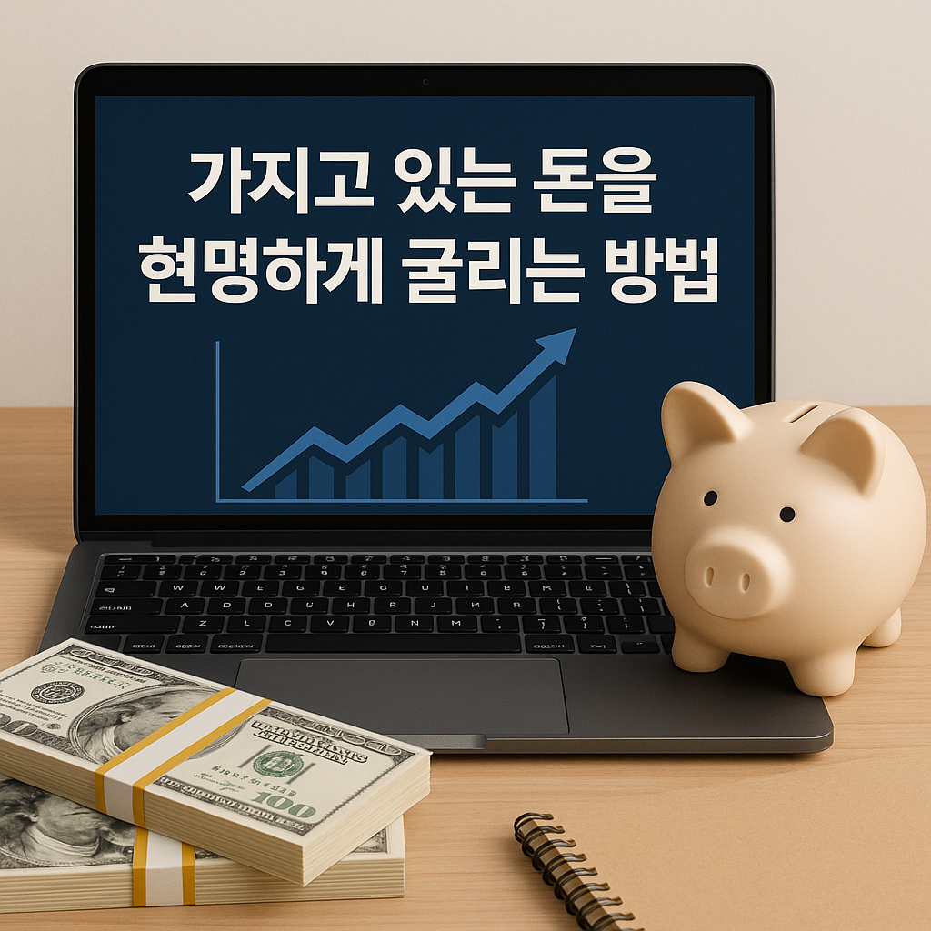 가지고있는 돈을 현명하게 굴리는 방법과 재테크전략
