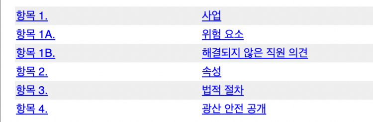 연간보고서 1부 내용