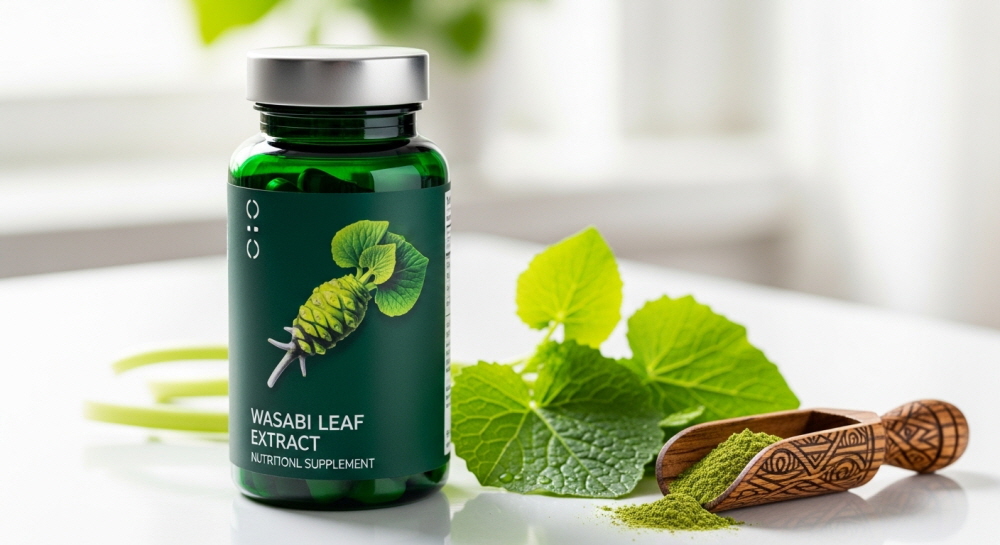 와사비잎 추출물