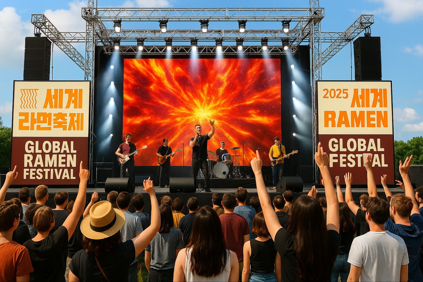 세계라면축제 현장 이미지