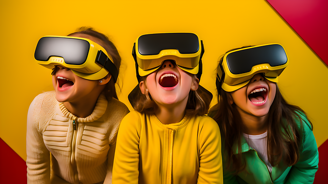 VR 게임을 즐기는 아이들과 초보자를 위한 VR 게임 추천 관련 이미지