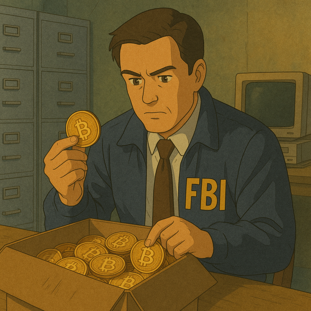 FBI가 압수한 10만 비트코인의 행방 사진