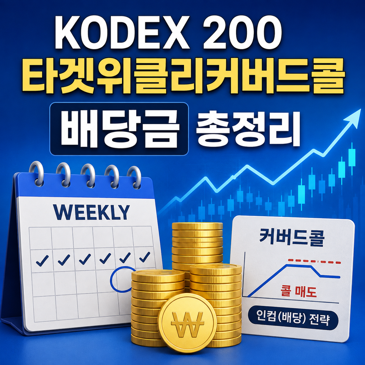 KODEX 200타겟위클리커버드콜 배당금 현황과 특징 총정리