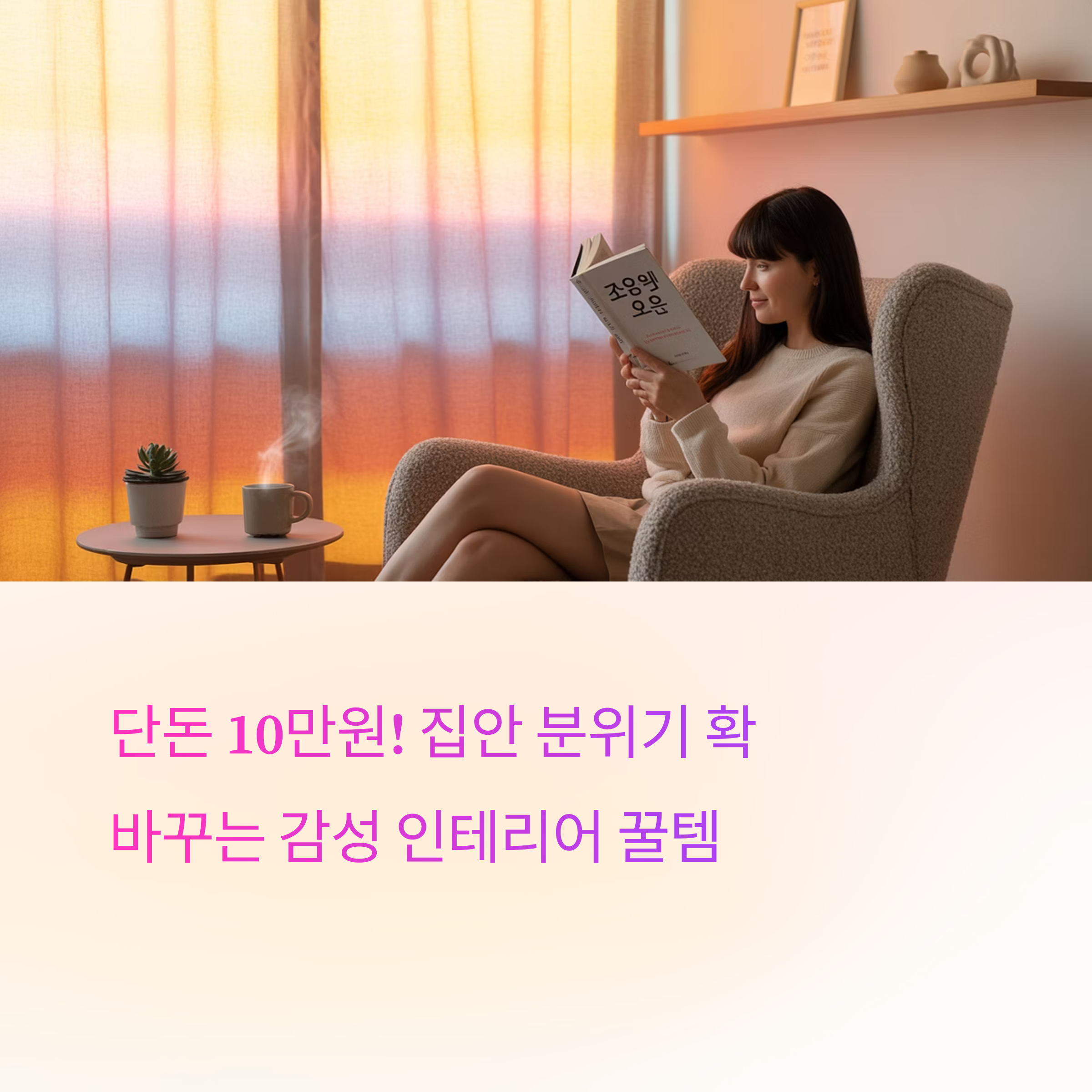 10만원으로 집안분위기 바꿈